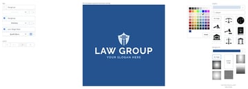 Choosing best lawyers logo colors